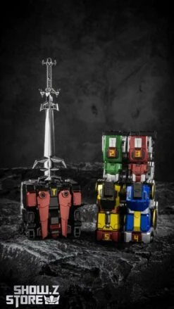 Lucky Cat Micro Cosmos MC-01S Elvis Voltron Metallic Version Set Of 5 Reissue -Cheap Action Figures Store a0452b4528