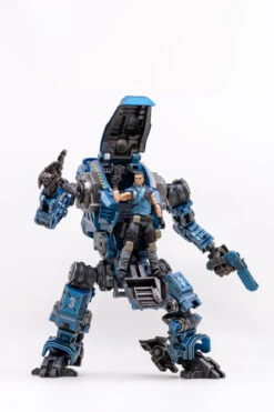 JoyToy Source Acid Rain 1/18 Freeman Machine Armor W/ Pilot Mechas & Soldiers Figure Set Navy Blue Version -Cheap Action Figures Store a0858eb546