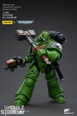 JoyToy Source 1/18 Warhammer 40K Salamanders Assault Intercessors Sergeant Krajax -Cheap Action Figures Store a1152d0488