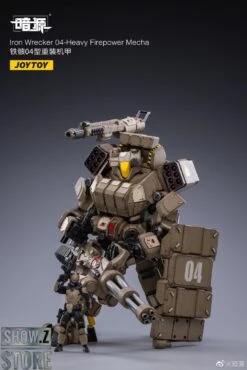 JoyToy Source 1/24 Iron Wrecker 04 Heavy Firepower Mecha W/ Pilot -Cheap Action Figures Store a2ae8ecff9
