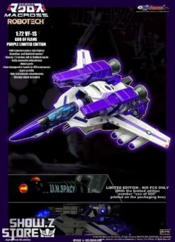 KitzConcept 1/72 Macross VF-1S God Of Flame Purple Limited Edition W/ Fast Pack Armor -Cheap Action Figures Store a35476daf3