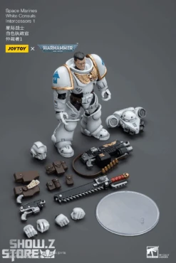 JoyToy Source 1/18 Warhammer 40K Space Marines White Consuls Intercessors 1 -Cheap Action Figures Store a3f3bedcf2