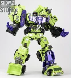 Generation Toy GT-99 Gravity Builder Devastator Metallic Painted Limited Version W/ Upgrade Kit -Cheap Action Figures Store a4bcce13a9