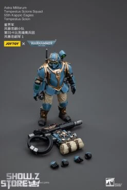 JoyToy Source 1/18 Warhammer 40K Astra Militarum Tempestus Scions Squad 55th Kappic Eagles Tempestor Scion 1 -Cheap Action Figures Store a710cab73e
