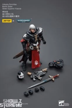 JoyToy Source 1/18 Warhammer 40K Adepta Sororitas Battle Sister Sister Superior Kassia -Cheap Action Figures Store a8a00b4b22