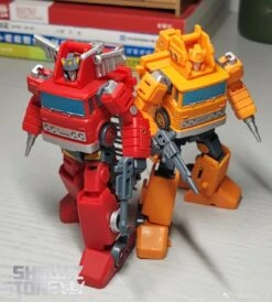 Magic Square MS-B01A Architect Inferno & MS-B02A Fire Extinguisher Grapple Metallic Color Version Set Of 2 -Cheap Action Figures Store a91b704b2b