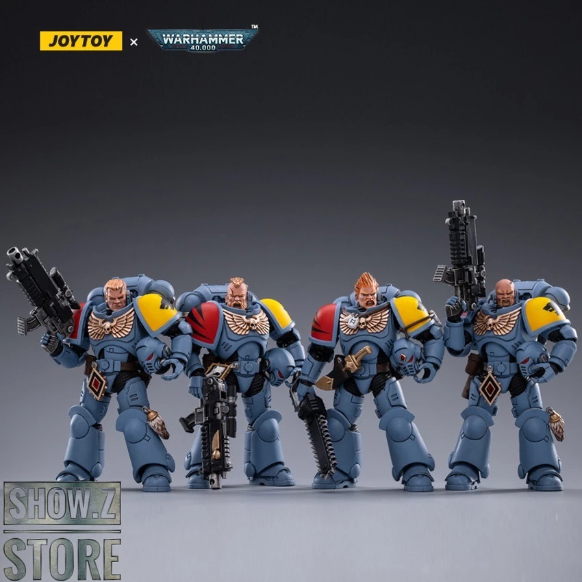 JoyToy Source 1/18 Warhammer 40K Space Wolves Battle Pack Hunter Pack Set Of 4 4 JoyToy Source 1/18 Warhammer 40K Space Wolves Battle Pack Hunter Pack Set Of 4 - Image 2