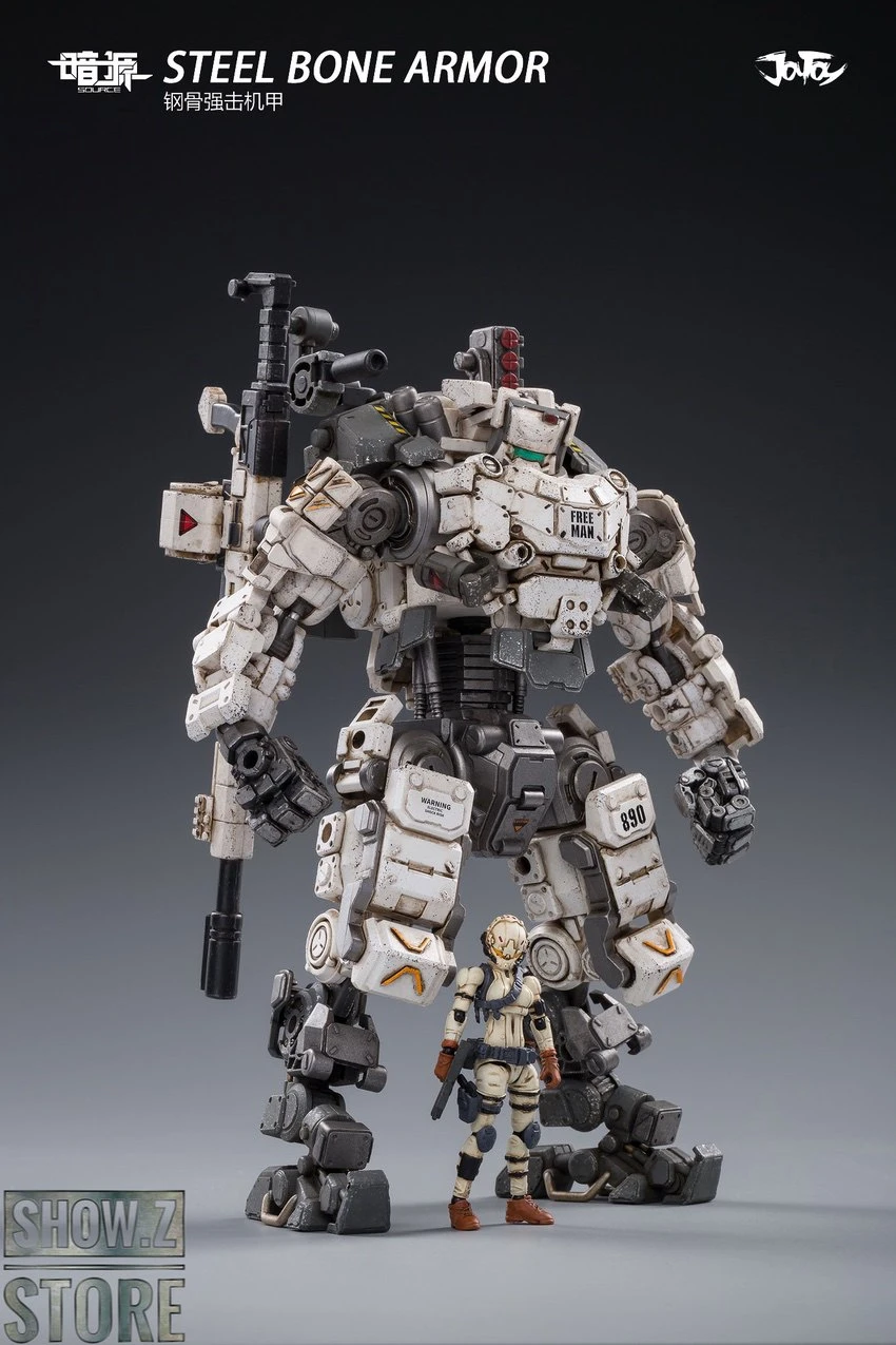 JoyToy Source 1/25 Steel Bone Armour White Color /w Pilot Reissue Version 6 JoyToy Source 1/25 Steel Bone Armour White Color /w Pilot Reissue Version - Image 4