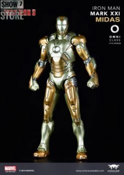 Comicave Studios 1/12 Omni Class MK21 Iron Man Midas -Cheap Action Figures Store ad6e95f1ac