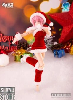 Eastern Model 1/12 A.T.K. Girl Christmas Outfits Set -Cheap Action Figures Store b317ba65ff