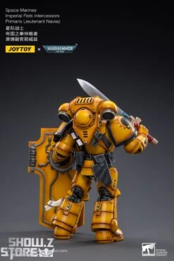 JoyToy Source 1/18 Warhammer 40K Imperial Fists Intercessors Primaris Lieutenant Naviaz -Cheap Action Figures Store b433a15c8a