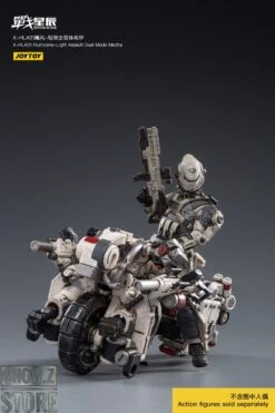 JoyToy Source 1/18 X-HLA01 Hurricane Light Assault Dual Mode Mecha White -Cheap Action Figures Store b4b84e770e