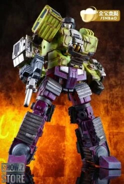 Jinbao Oversized Devastator Battle Damaged Version Full Set Of 6 Gravity Builder -Cheap Action Figures Store b567c1ed09