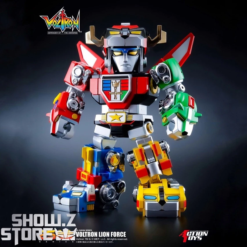 Action Toys Voltron Defender Of The Universe ES Gokin Voltron Lion Force 4 Action Toys Voltron Defender Of The Universe ES Gokin Voltron Lion Force - Image 2