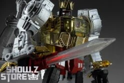[Parts Not Working][Israel Buyer Only] 4th Party MP-08 MP08 King Grimlock Reximus Prime Oversized Metallic Version -Cheap Action Figures Store b998c6178b 1