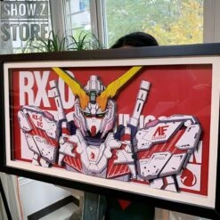 ChenFu Studio RX-0 Unicorn Gundam 3D Wall Art Decoration Picture 11 ChenFu Studio RX-0 Unicorn Gundam 3D Wall Art Decoration Picture -Cheap Action Figures Store bac553331e