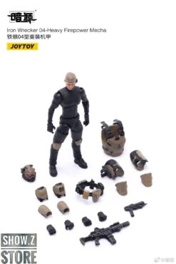 JoyToy Source 1/24 Iron Wrecker 04 Heavy Firepower Mecha W/ Pilot -Cheap Action Figures Store bba715b3de