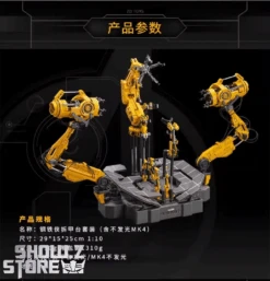 ZT Toys 1/10 Iron Man Mark 4 W/ Suit-Up Gantry Action Figure Set -Cheap Action Figures Store bd61379e70