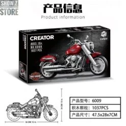 Lepin/Jack 91025 Harley-Davidson Motorcycle Fat Boy -Cheap Action Figures Store bdea5cd6c0
