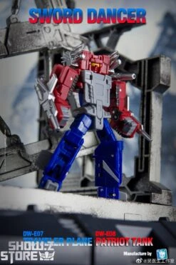 Dr.Wu Sword Dancer Slamdance DW-E07 Traveler Plane Raindance & DW-E08 Patriot Tank Grandslam Set Of 2 Animation Version -Cheap Action Figures Store be0548e23f