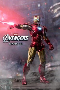 ZT Toys Marvel Licensed 1/10 Iron Man Mark 6 W/ LED 16 ZT Toys Marvel Licensed 1/10 Iron Man Mark 6 W/ LED -Cheap Action Figures Store be77369a91