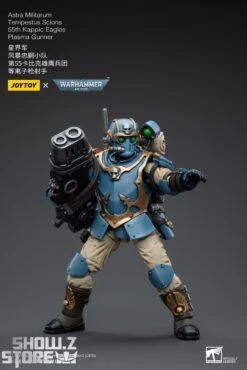 JoyToy Source 1/18 Warhammer 40K Astra Militarum Tempestus Scions Squad 55th Kappic Eagles Plasma Gunner -Cheap Action Figures Store be846be273