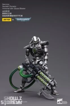 JoyToy Source 1/18 Warhammer 40K Necrons Sautekh Dynasty Immortal With Gauss Blaster -Cheap Action Figures Store bf4bd4ef3e