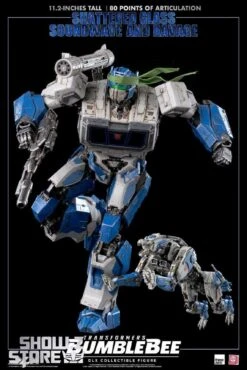 ThreeZero & Hasbro 3Z0160-EX 3Z04121W0 DLX Shattered Glass Soundwave & Ravage W/ LED -Cheap Action Figures Store bf81842b16