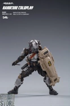 JoyToy Source 1/18 Hardcore Coldplay Skeleton Forces Hell’s Fifth Company -Cheap Action Figures Store c390b1fc8d