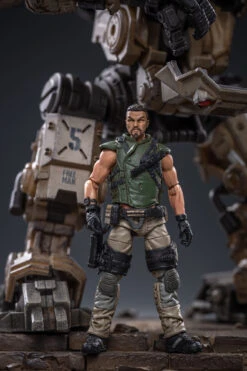 JoyToy Source Acid Rain 1/18 Freeman Machine Armor W/ Pilot Mechas & Soldiers Figure Set Desert Brown Version -Cheap Action Figures Store c3cd2640a3