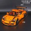 [No Box] Lepin 20001 Porsche 911 GT3 RS 42056 2758Pcs Technic Series -Cheap Action Figures Store c4790c08ba