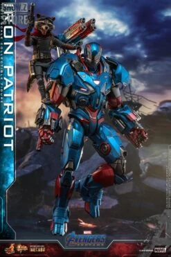 Hot Toys HotToys HT MMS547D34 1/6 Avengers: Endgame Iron Patriot Iron Man Collectible Figure -Cheap Action Figures Store c540da5ea8