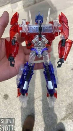 APC Toys APC-001 Attack Prime TFP Optimus Prime Clear Version W/ Clear Wheels -Cheap Action Figures Store c5dd42587b