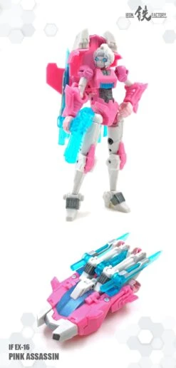 IronFactory IF-EX16 Pink Assassin Arcee -Cheap Action Figures Store c6a1d779d8