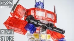 Lewin Resources LW-01B Optimus Prime Clear Limited Edition W/ LED -Cheap Action Figures Store c72097fa17