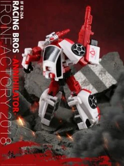 IronFactory EX-26A Racing Bros Annihilator Red Alert -Cheap Action Figures Store c7845ded45