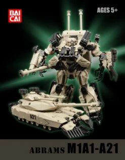 Baicai M1A1-A21 Abrams Brawl Tank Warrior Desert Color -Cheap Action Figures Store c7d81a3a53