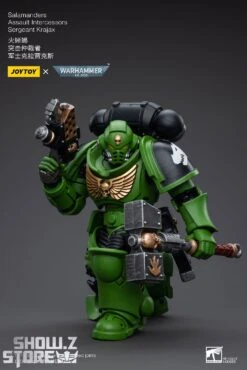 JoyToy Source 1/18 Warhammer 40K Salamanders Assault Intercessors Sergeant Krajax -Cheap Action Figures Store ca8f26be2f