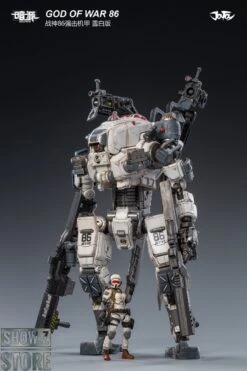 JoyToy Source 1/24 God Of War 86 Mecha W/ Pilot White Version -Cheap Action Figures Store cc5318b675
