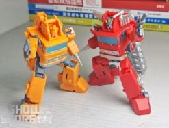 Magic Square MS-B01A Architect Inferno & MS-B02A Fire Extinguisher Grapple Metallic Color Version Set Of 2 -Cheap Action Figures Store cc71a0d187