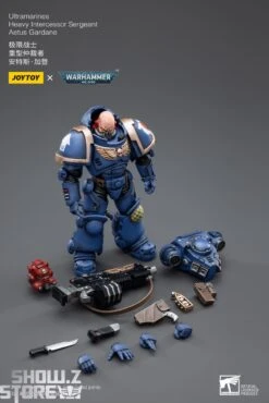 JoyToy Source 1/18 Warhammer 40K Ultramarines Heavy Intercessor Sergeant Aetus Gardane -Cheap Action Figures Store cca7aa100f