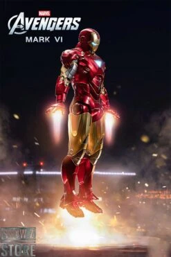ZT Toys Marvel Licensed 1/10 Iron Man Mark 6 W/ LED 12 ZT Toys Marvel Licensed 1/10 Iron Man Mark 6 W/ LED -Cheap Action Figures Store ccbc61114d