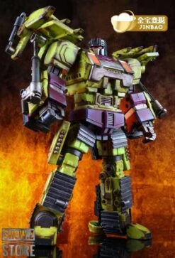 Jinbao Oversized Devastator Battle Damaged Version Full Set Of 6 Gravity Builder -Cheap Action Figures Store cd7a9d9edd