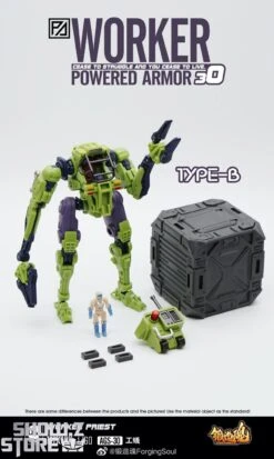 Forging Soul 1/60 AGS-30 Powered Armor Series Worker Priest 20 Forging Soul 1/60 AGS-30 Powered Armor Series Worker Priest -Cheap Action Figures Store cdab5e48ac