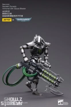 JoyToy Source 1/18 Warhammer 40K Necrons Sautekh Dynasty Immortal With Gauss Blaster -Cheap Action Figures Store ce772fbe45