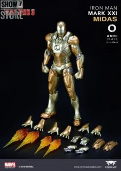Comicave Studios 1/12 Omni Class MK21 Iron Man Midas -Cheap Action Figures Store d003450f34