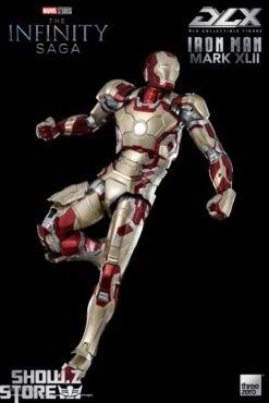 Threezero 1/12 Marvel Studios The Infinity Saga DLX Iron Man Mark 42 -Cheap Action Figures Store d05aedbeac
