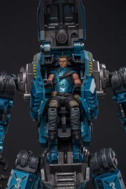 JoyToy Source Acid Rain 1/18 Freeman Machine Armor W/ Pilot Mechas & Soldiers Figure Set Navy Blue Version -Cheap Action Figures Store d11f6db63d