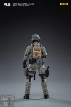 JoyToy Source 1/24 H02 Steel Bone Firepower Mecha Grey-Green Color W/ Pilot -Cheap Action Figures Store d15df61133