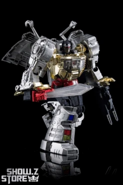 4th Party MP-08 King Grimlock Reximus Prime Oversized Stainless Steel Color Version -Cheap Action Figures Store d2f2983c88